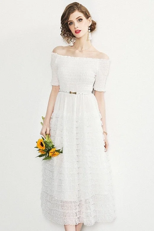 Tiered Ruffle Maxi Dress Australian Beach