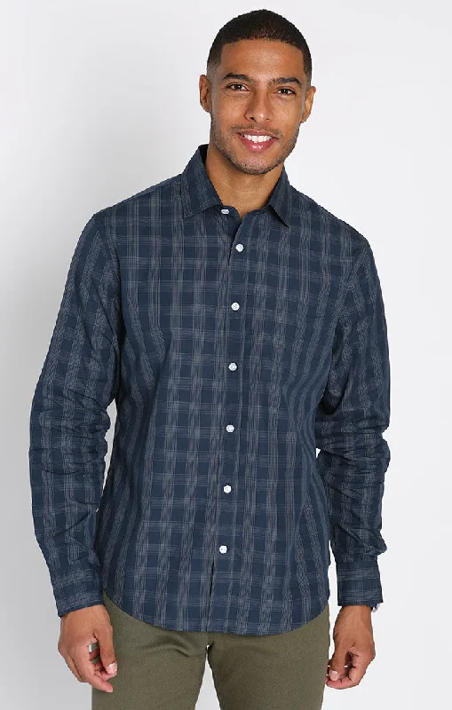 NAVY HAYATI PLAID