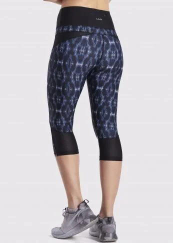 Yoga Pants Shaping Printed Crop