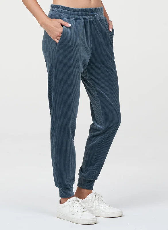 Rib Velour Jogger