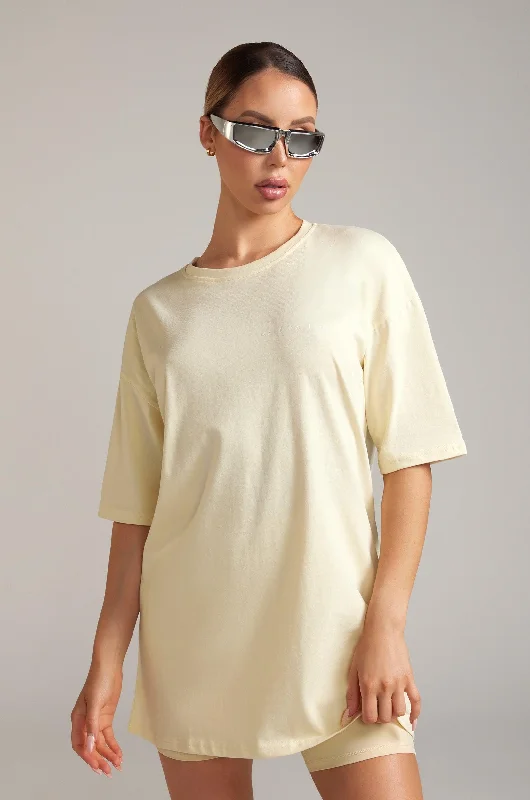 Oversized BF T-Shirt - Cream