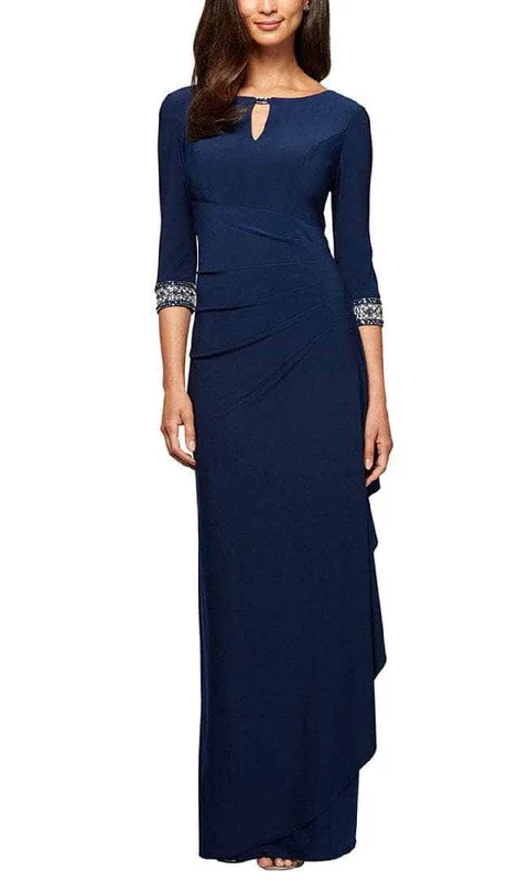 Alex Evenings - 1351416 Quarter Sleeved Long Dress