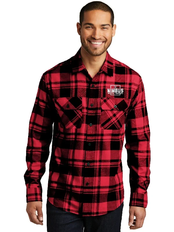 Port Authority Plaid Flannel Shirt