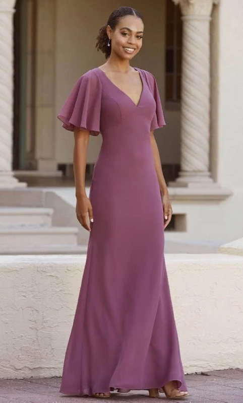 Christina Wu Celebration 22146 - V-Neck Chiffon Evening Dress Youthful Women's Anime - inspired Christina Wu Celebration 22146 - V-Neck Chiffon Evening Dress Youthful Women's Anime - inspired