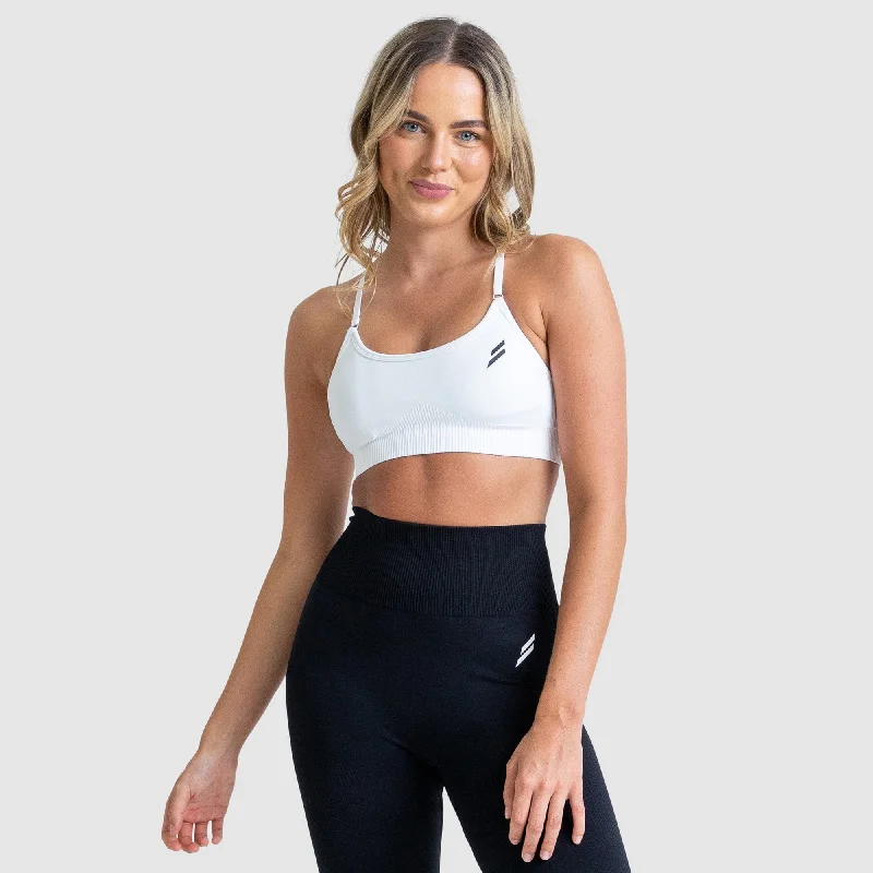 Impact Seamless Crop - White