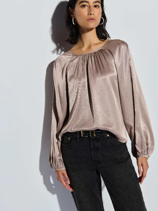 Eveline Top - Mushroom