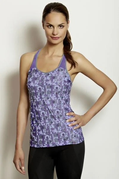 Geo Print Active Top