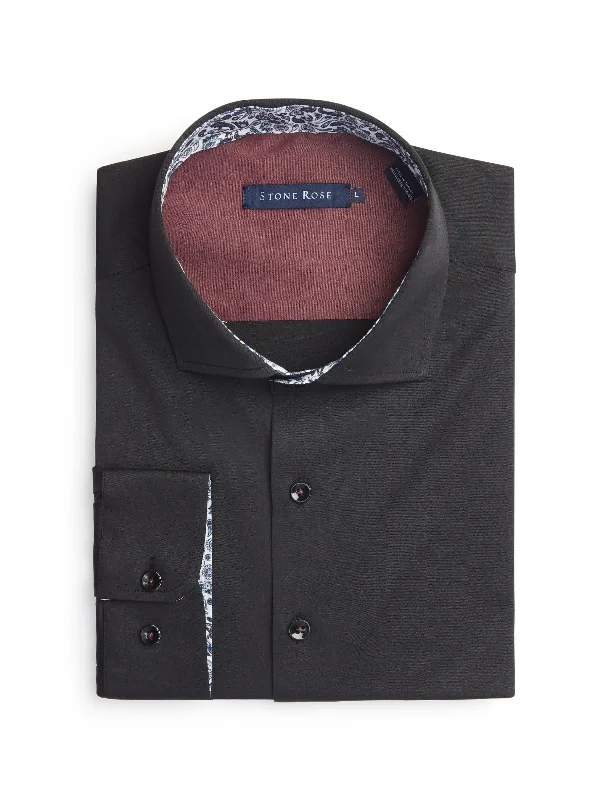 Black T-Series Woven Shirt