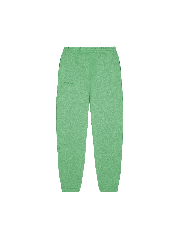 Womens Reclaimed Cotton Barrel-Leg Track Pants—reclaim jade