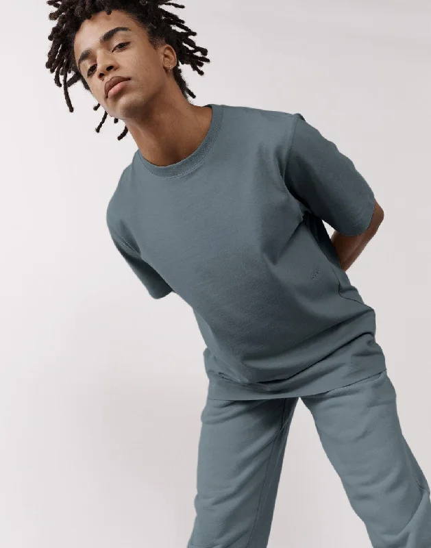 The Oversized Tee in Slate Grey