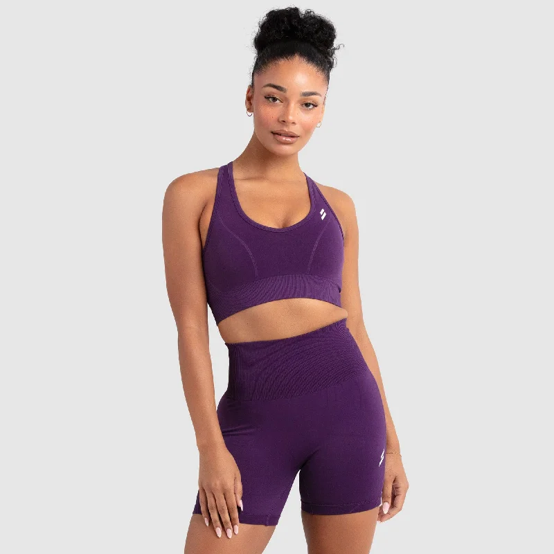 Hyperflex 2 Crop - Plum