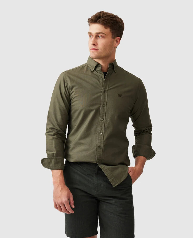 Gunn Oxford PD Shirt - Forest