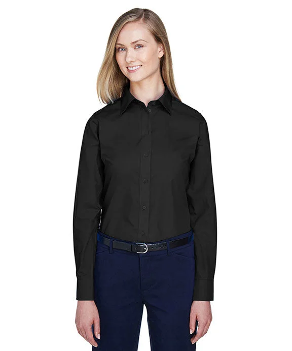 D620W - Devon & Jones Ladies Crown Woven Collection™ Solid Broadcloth Shirt