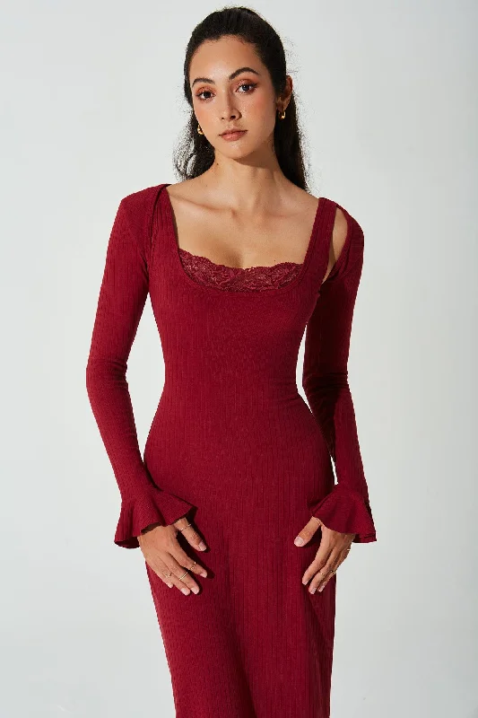 Stylized Bolero Crop - Raspberry Radiance