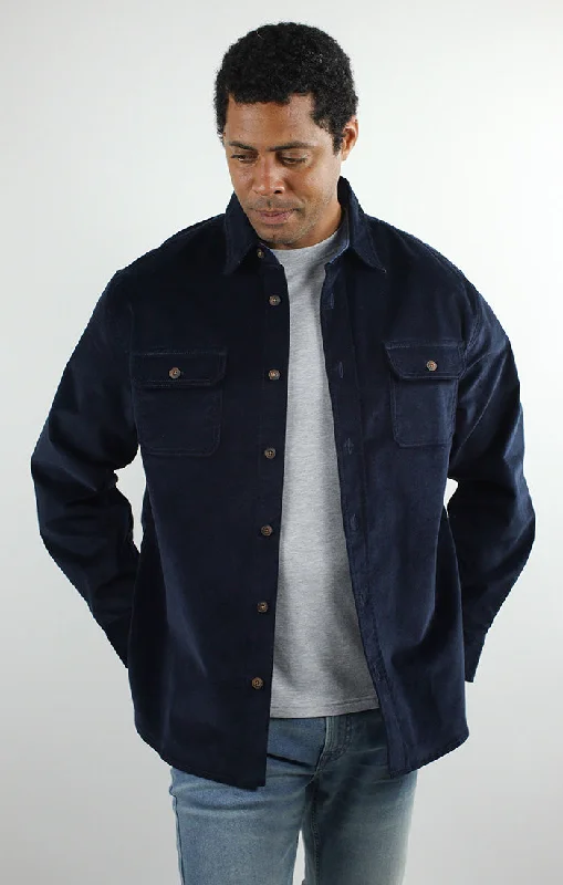 Stretch Corduroy Overshirt