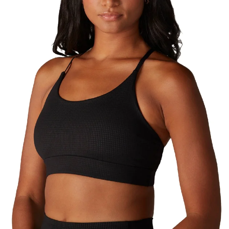 Tavi Active Bra Top Ebony Waffle C059