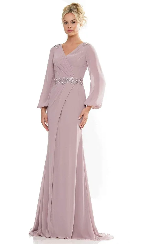 Marsoni by Colors MV1273 - Bishop Sleeve Evening Dress