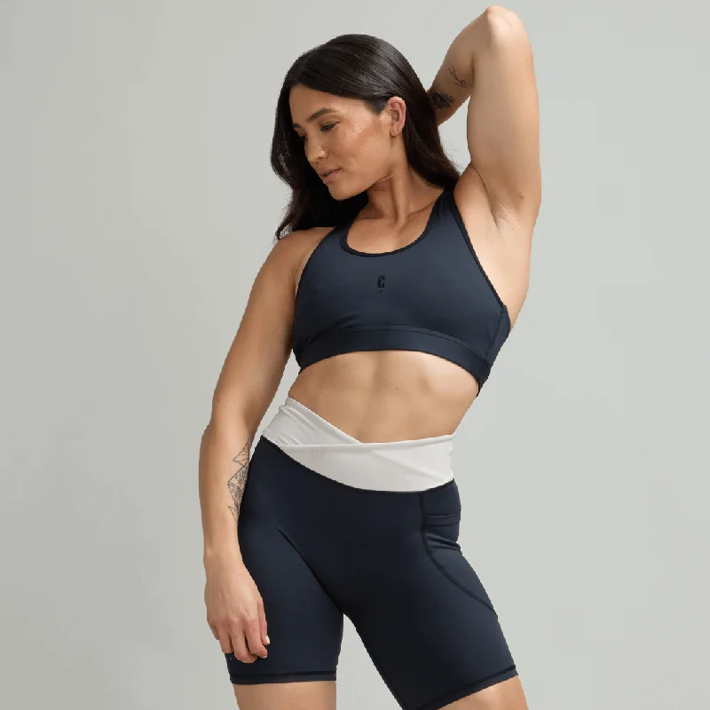 CLQ Racer Back Bra - Black