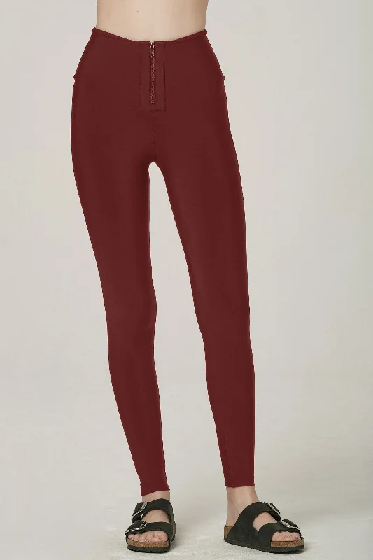 Case Closed Merlot Pants