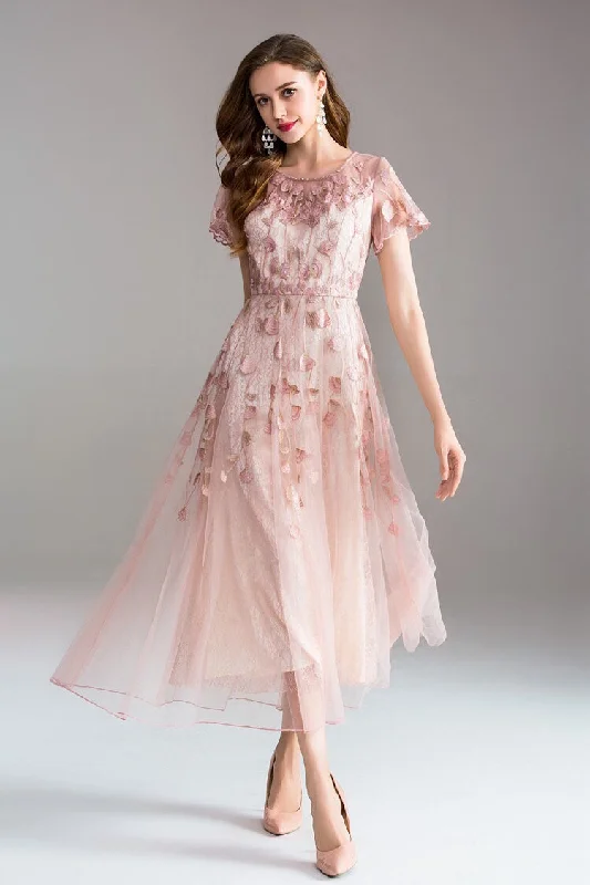 Lace Maxi Dress W/ Beads Adventure